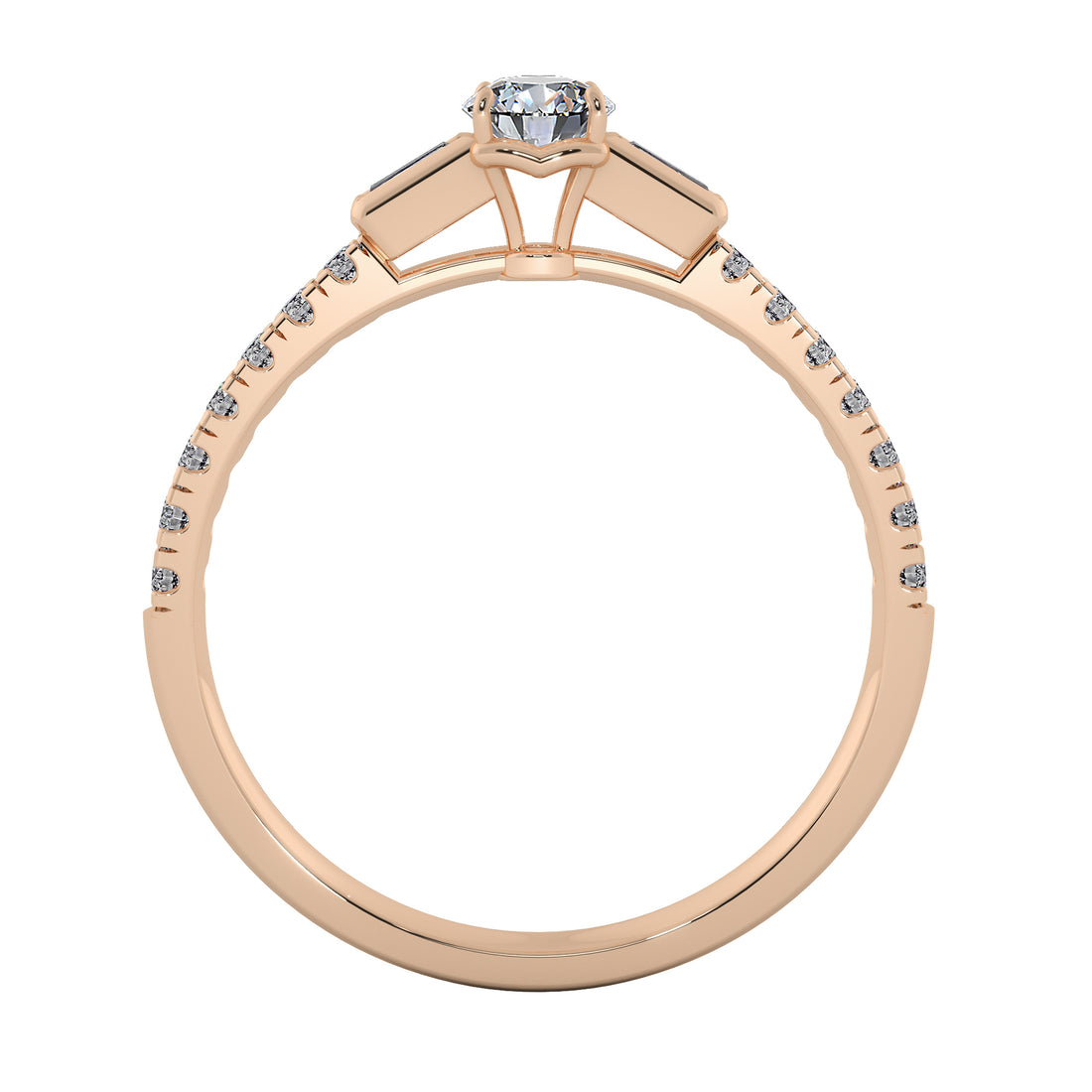 Veyra Lab Grown Diamond Ring – Modern Luxe Engagement Ring