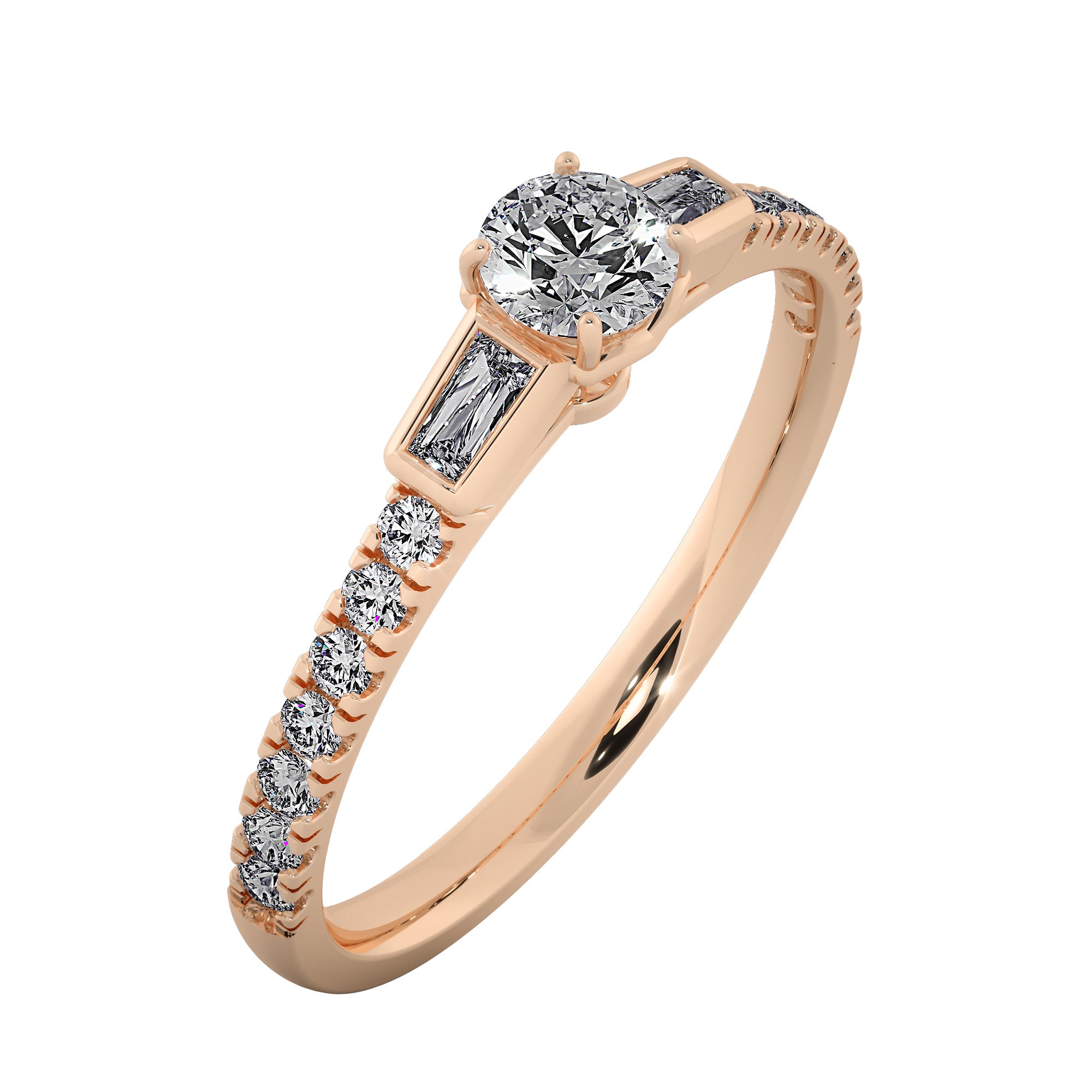 Veyra Lab Grown Diamond Ring – Modern Luxe Engagement Ring