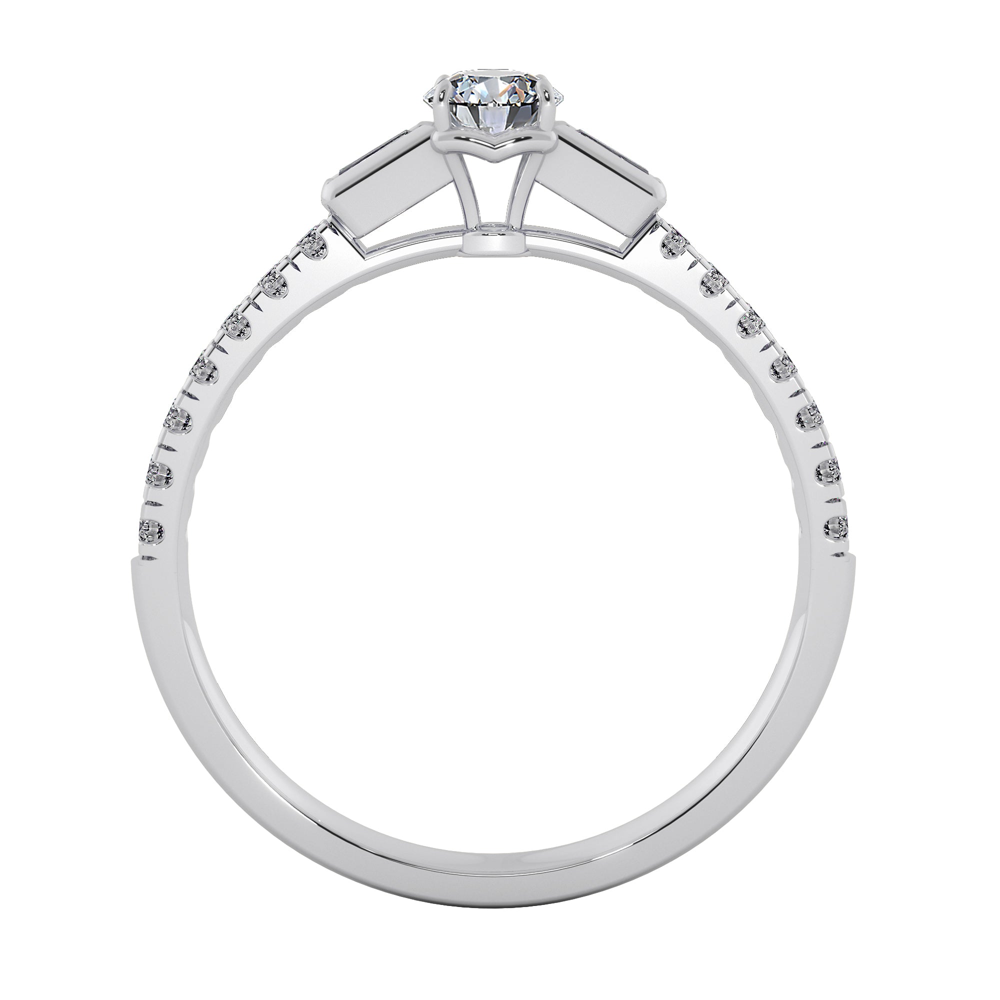 Veyra Lab Grown Diamond Ring – Modern Luxe Engagement Ring