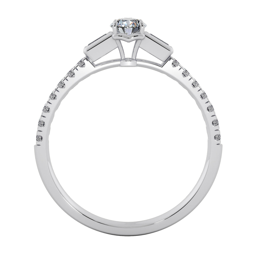 Veyra Lab Grown Diamond Ring – Modern Luxe Engagement Ring