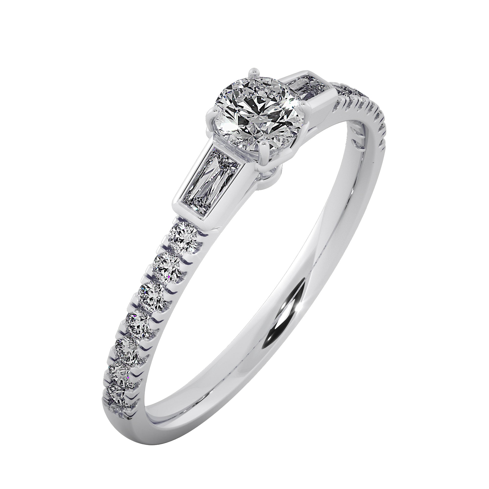 Veyra Lab Grown Diamond Ring – Modern Luxe Engagement Ring