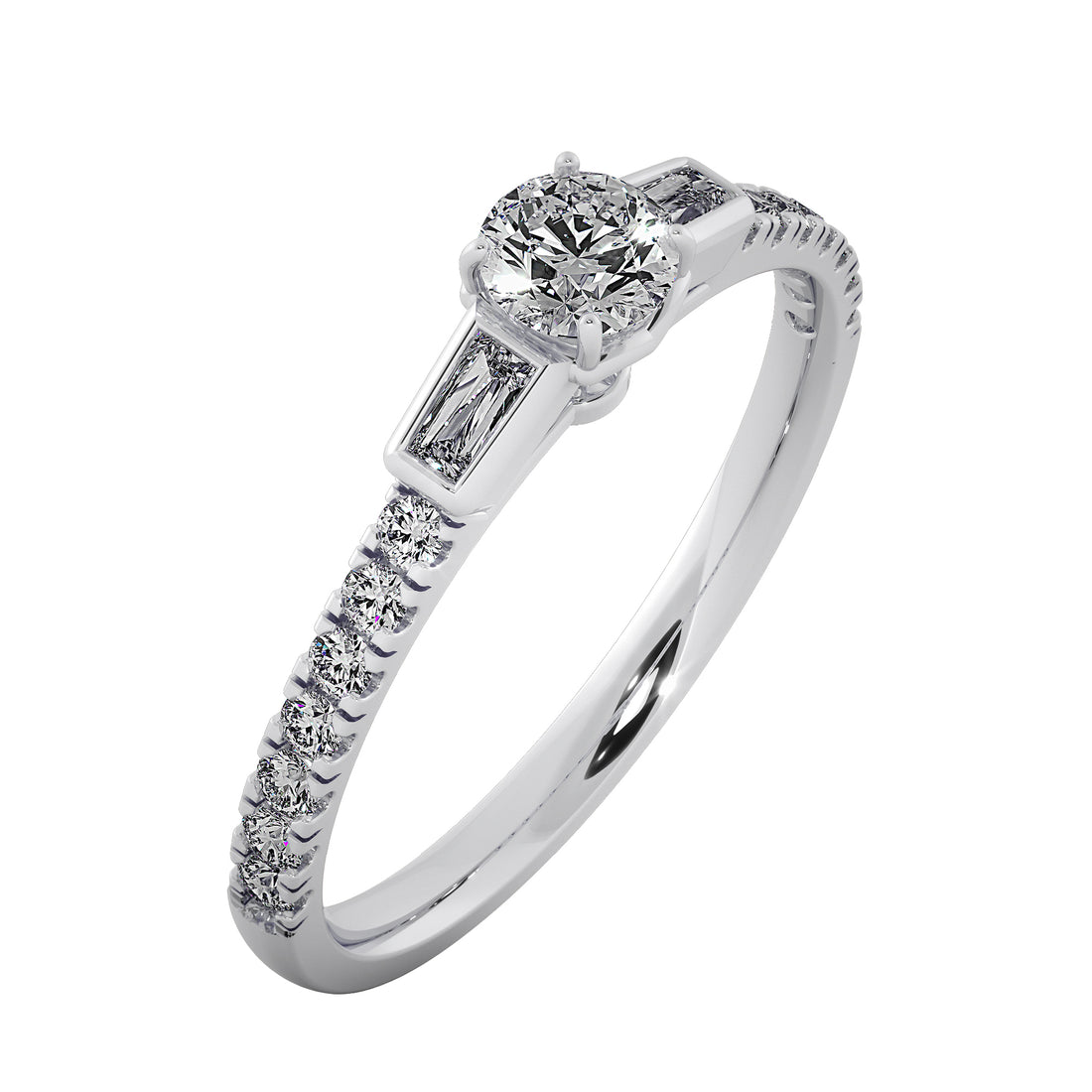 Veyra Lab Grown Diamond Ring – Modern Luxe Engagement Ring