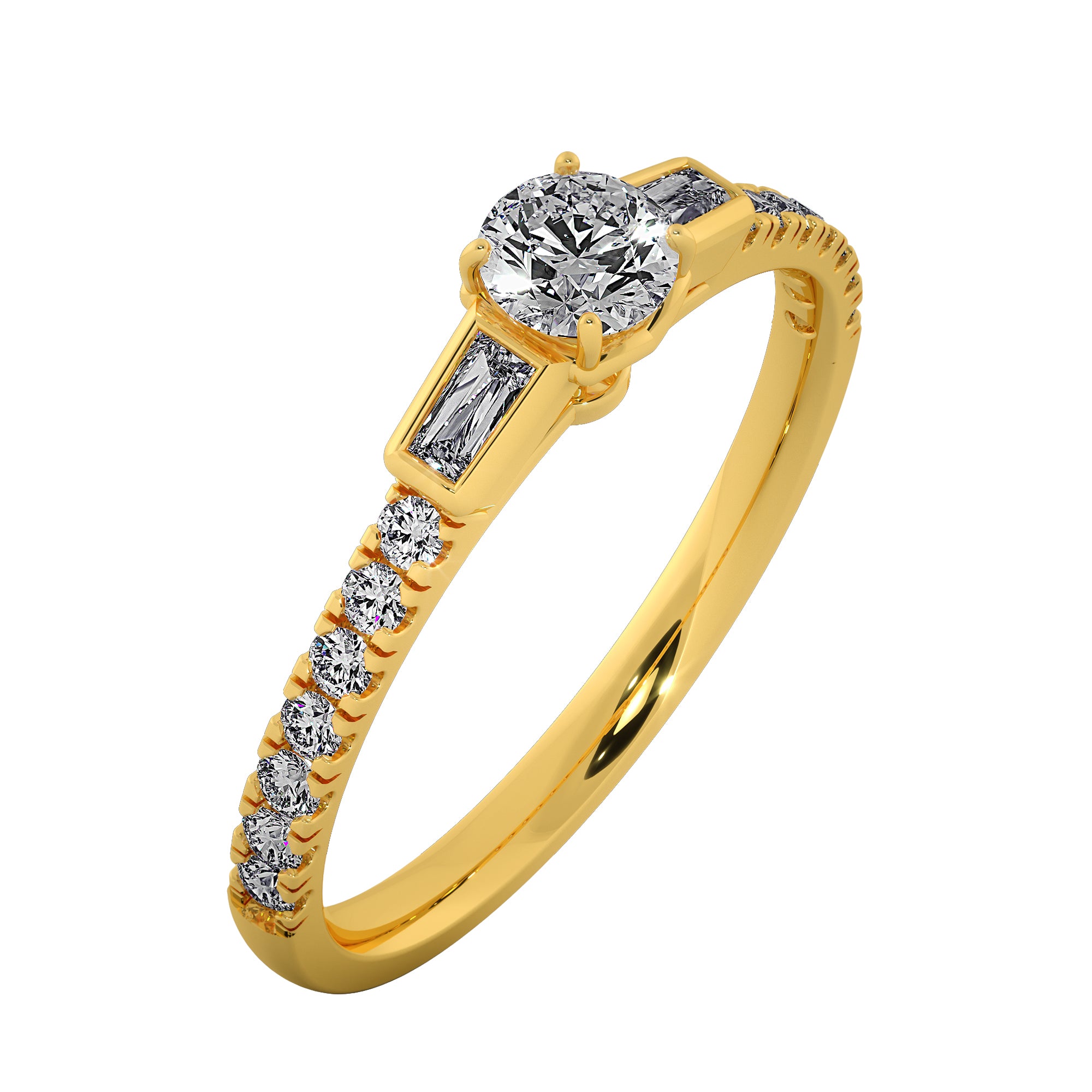 Veyra Lab Grown Diamond Ring – Modern Luxe Engagement Ring