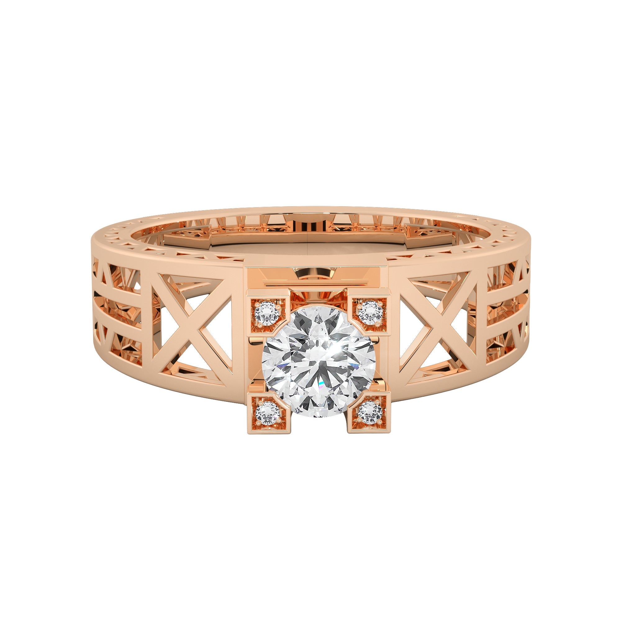 Everlasting Grace Round Diamond Ring