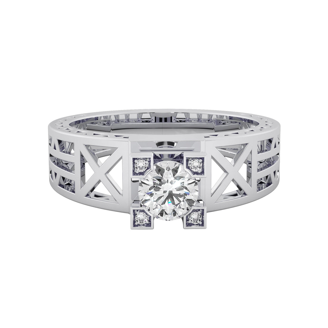 Everlasting Grace Round Diamond Ring