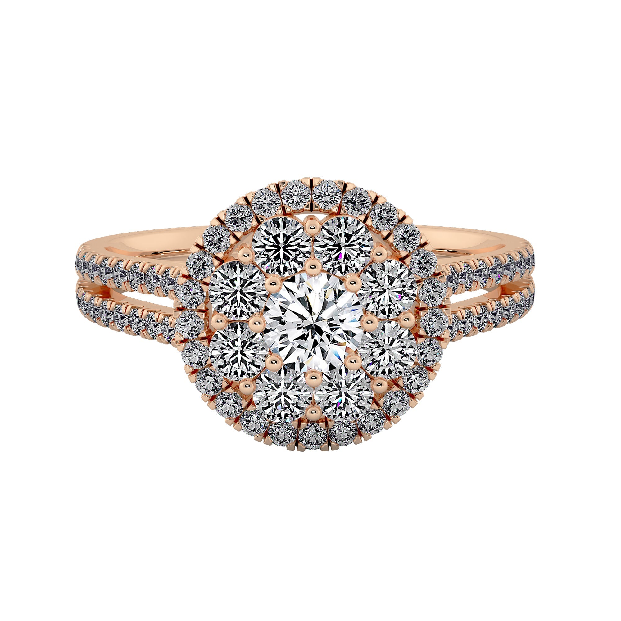 Garden Elegance Diamond Engagement Ring