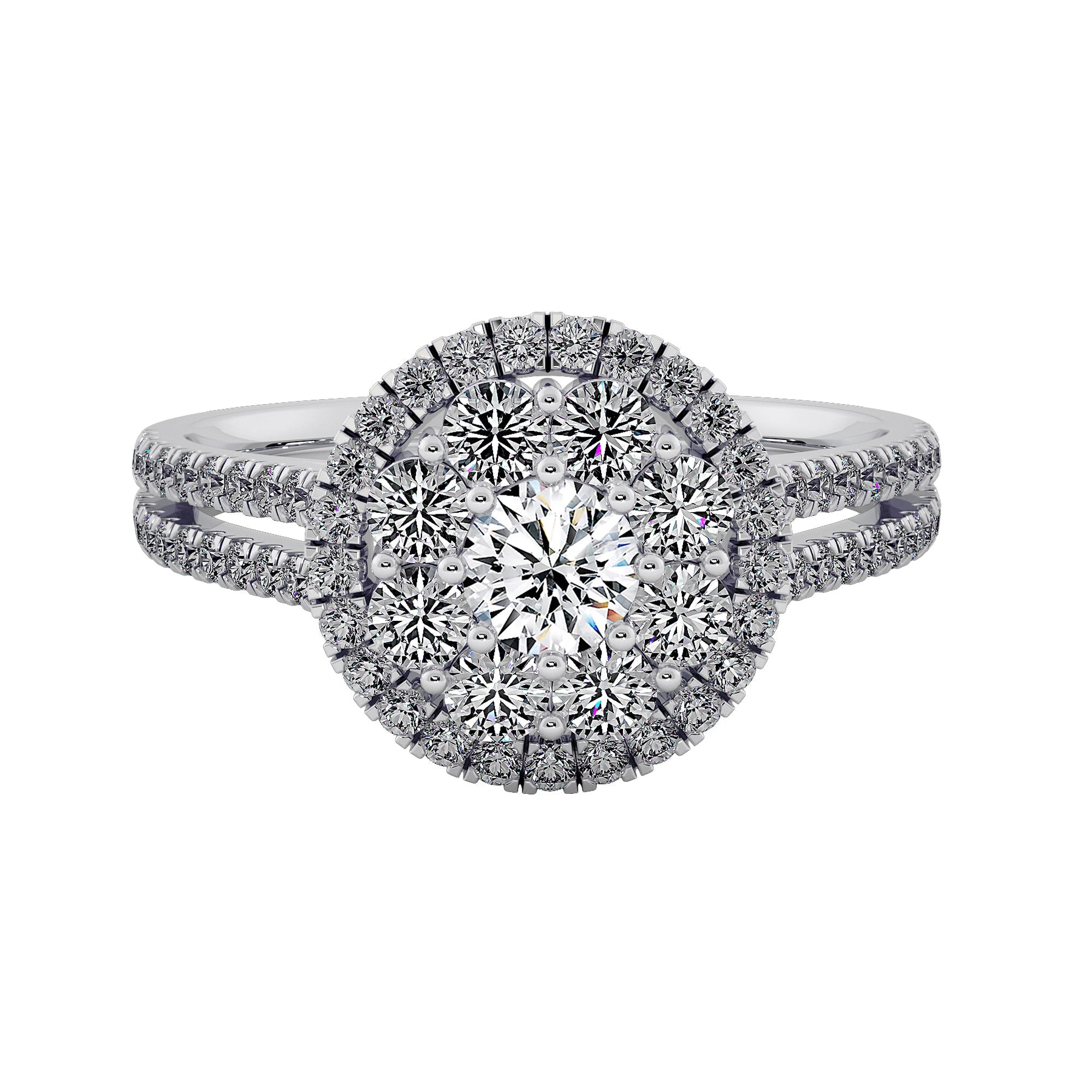 Garden Elegance Diamond Engagement Ring