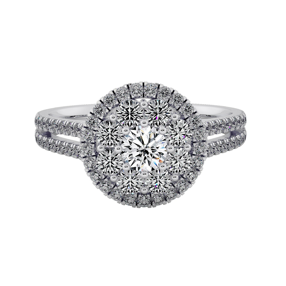 Garden Elegance Diamond Engagement Ring