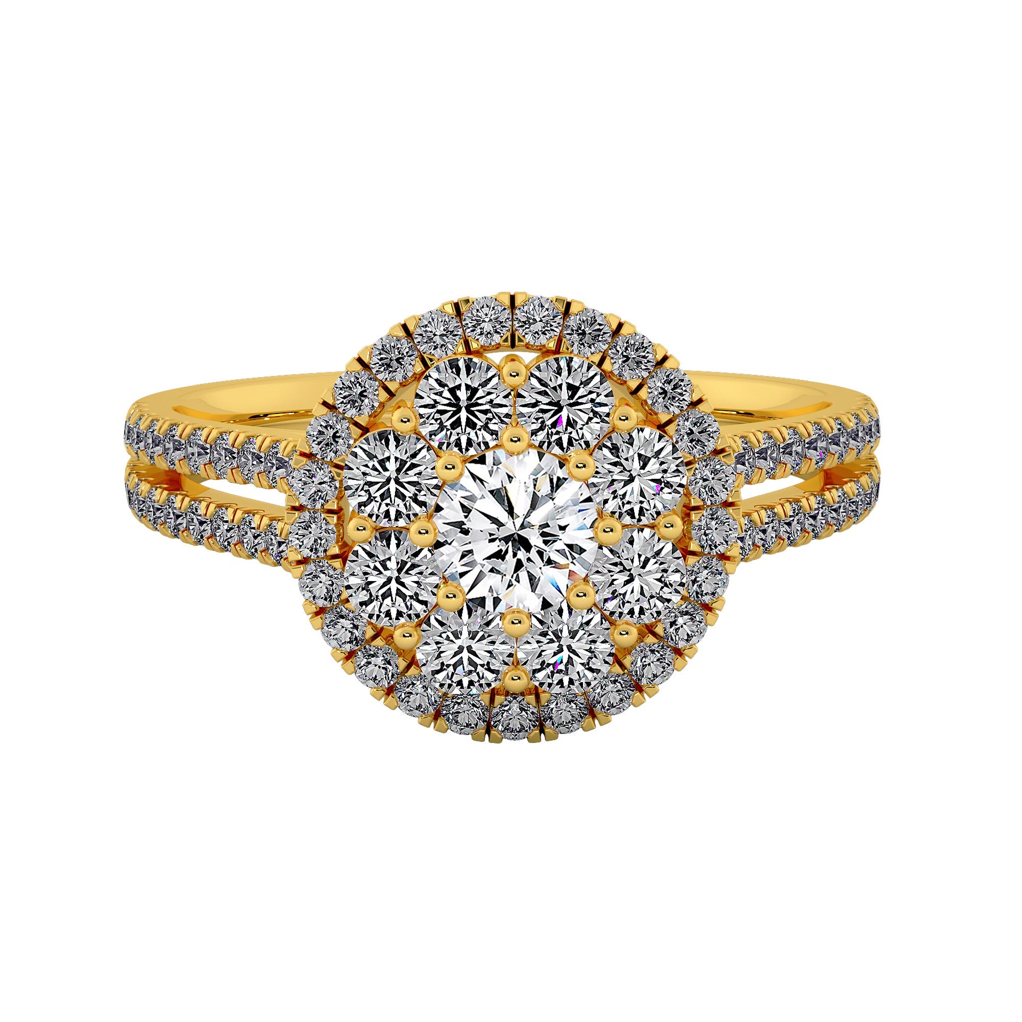 Garden Elegance Diamond Engagement Ring