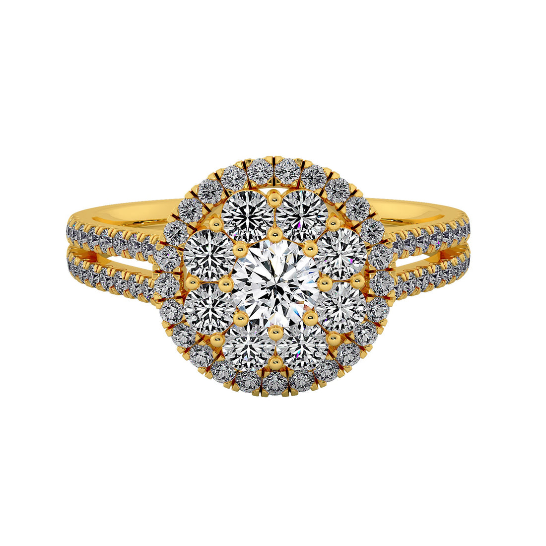 Garden Elegance Diamond Engagement Ring