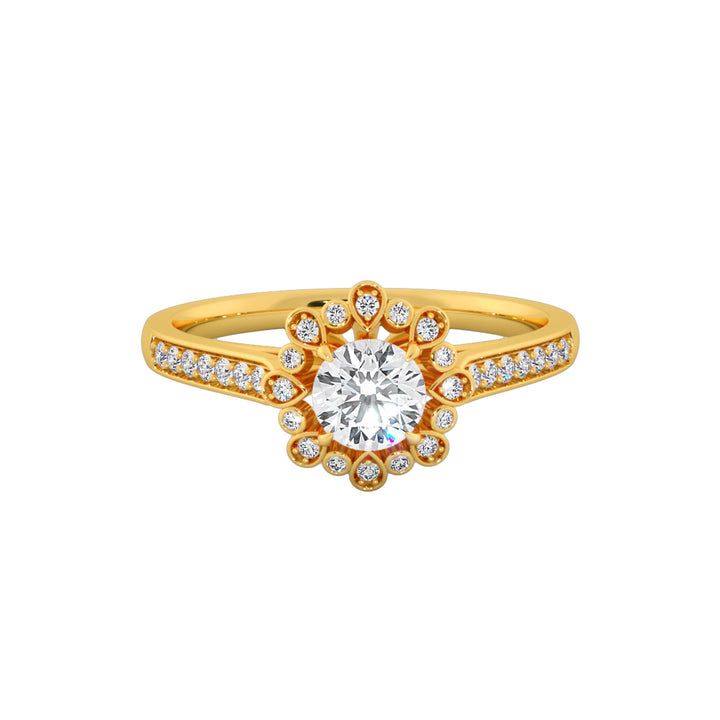 Empress Bloom Diamond Engagement Ring
