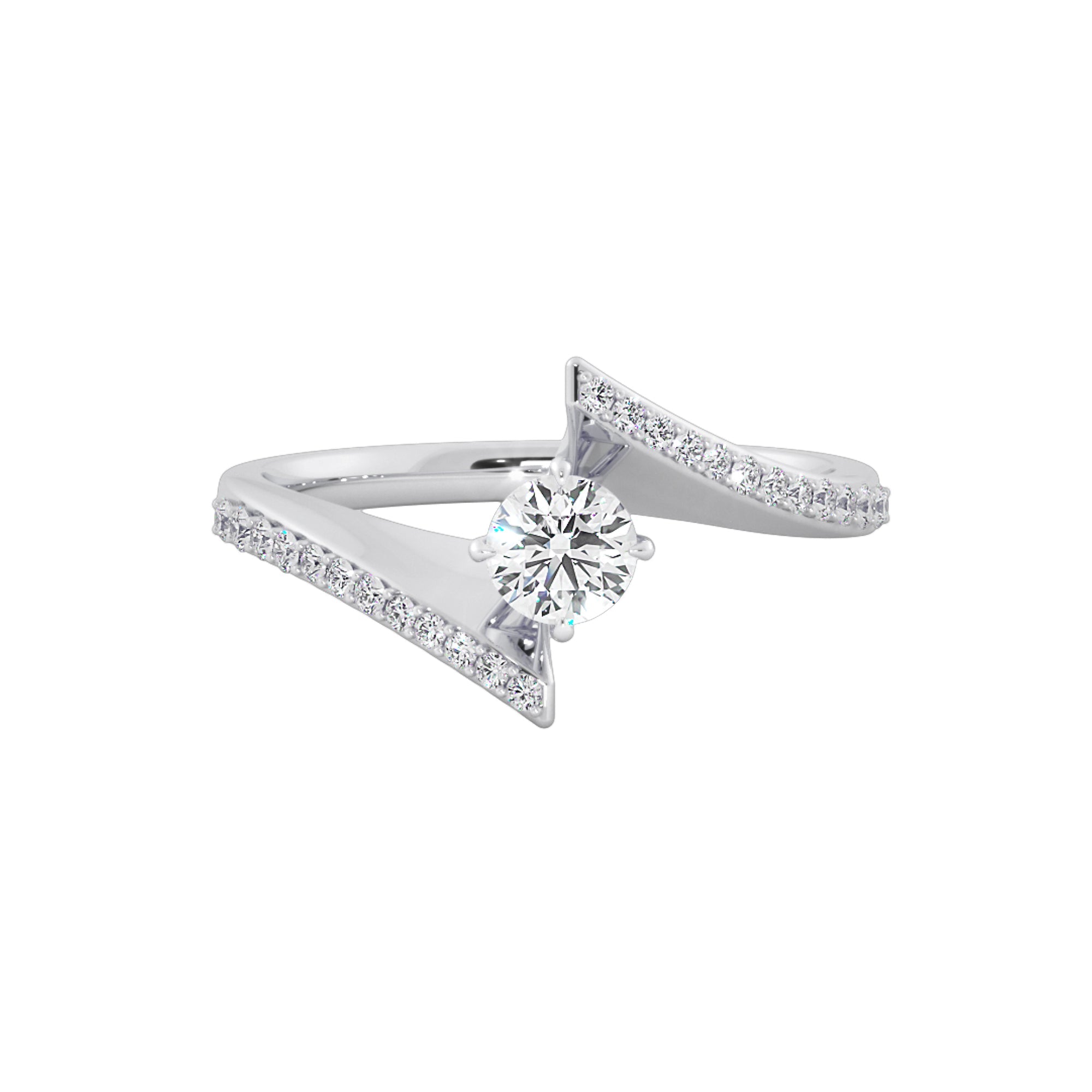 Royal Lace Halo Diamond Ring