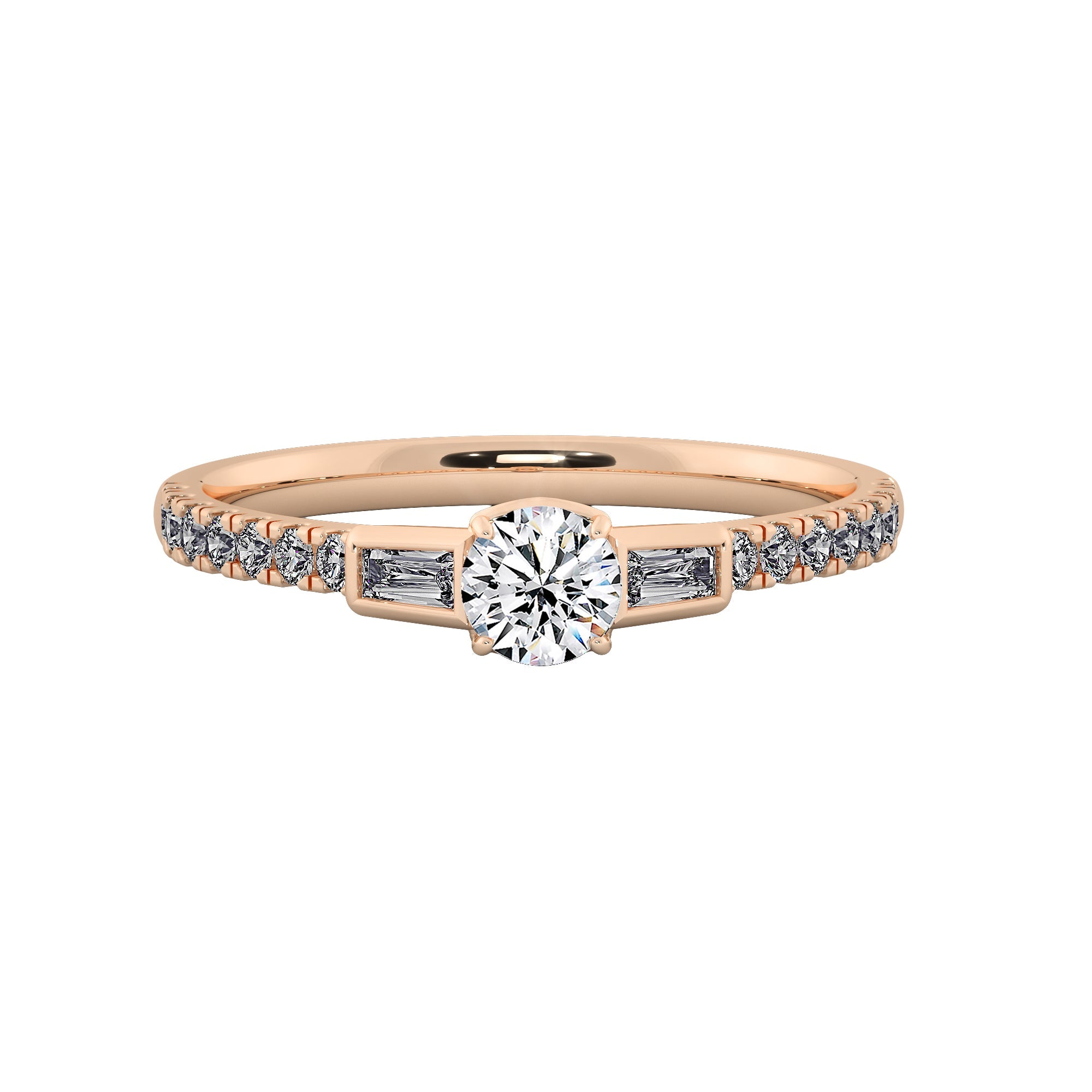 Veyra Lab Grown Diamond Ring – Modern Luxe Engagement Ring