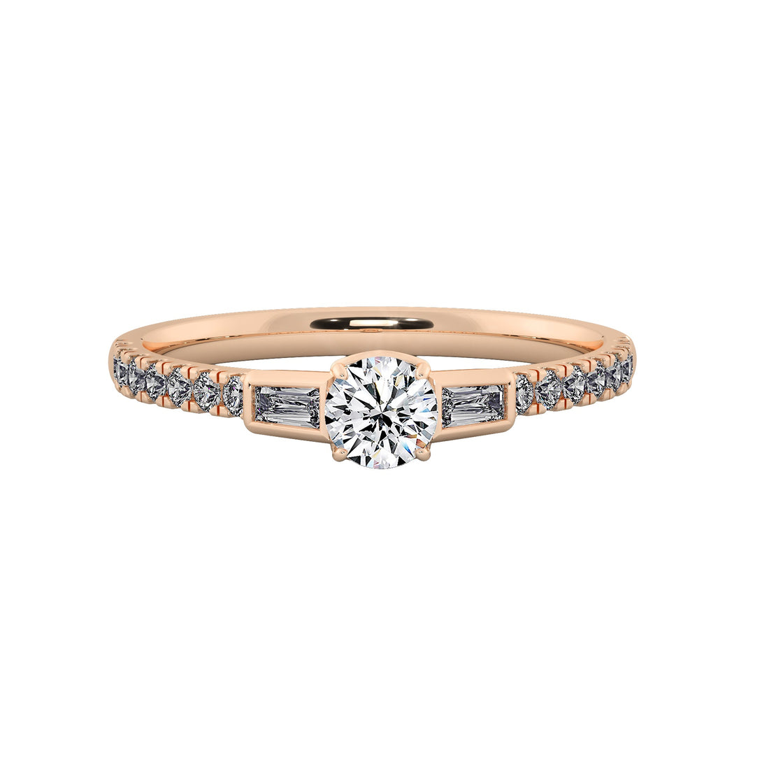 Veyra Lab Grown Diamond Ring – Modern Luxe Engagement Ring