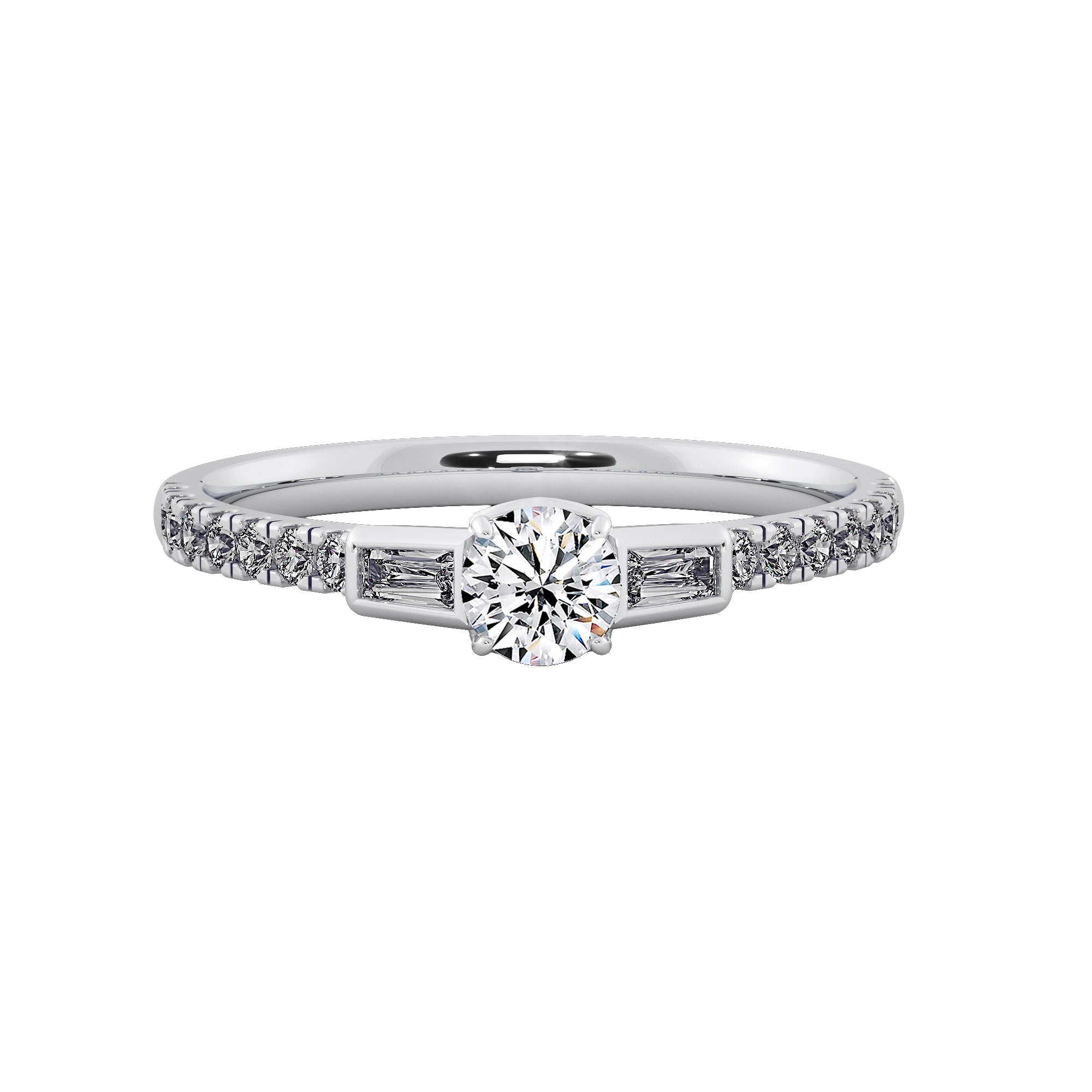 Veyra Lab Grown Diamond Ring – Modern Luxe Engagement Ring