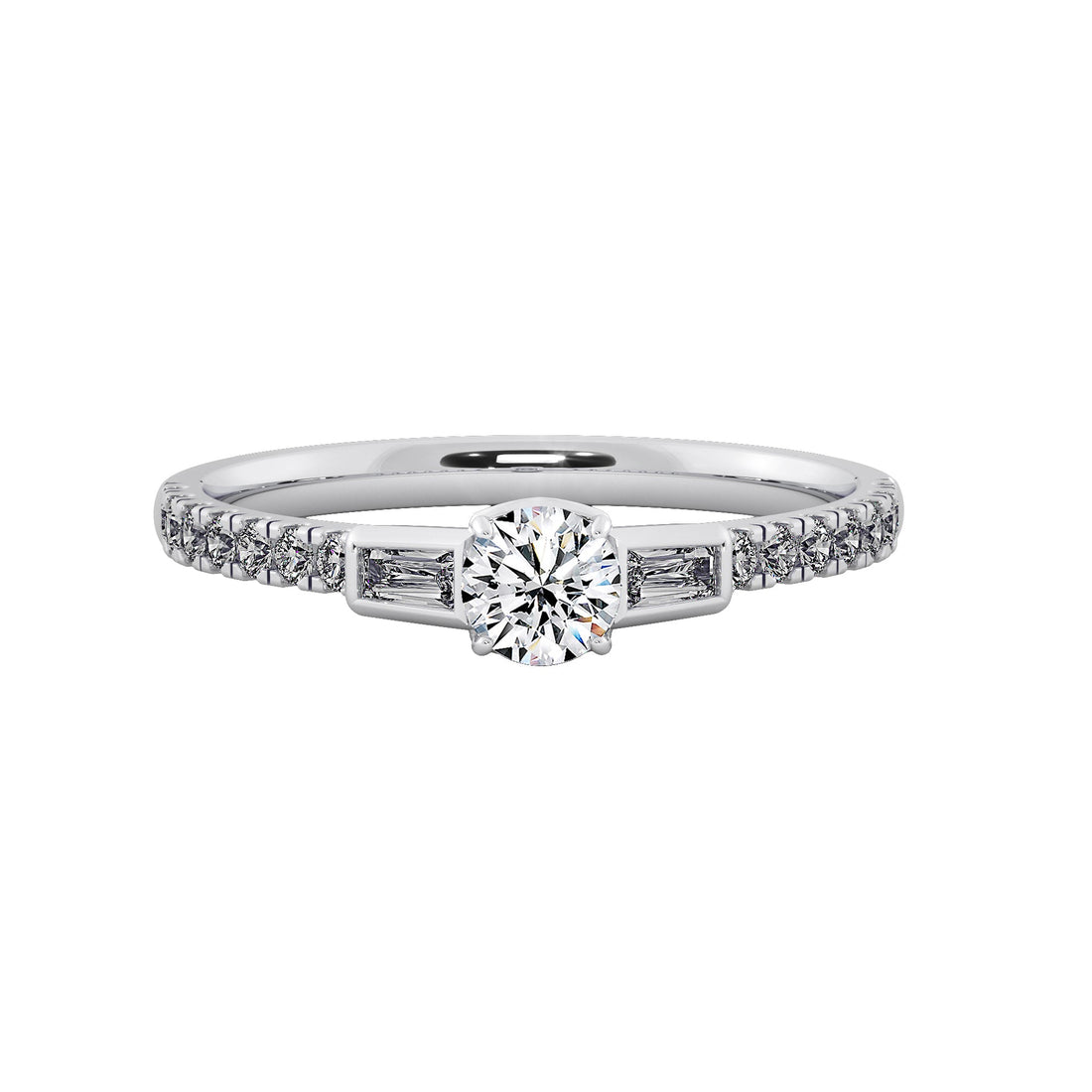 Veyra Lab Grown Diamond Ring – Modern Luxe Engagement Ring
