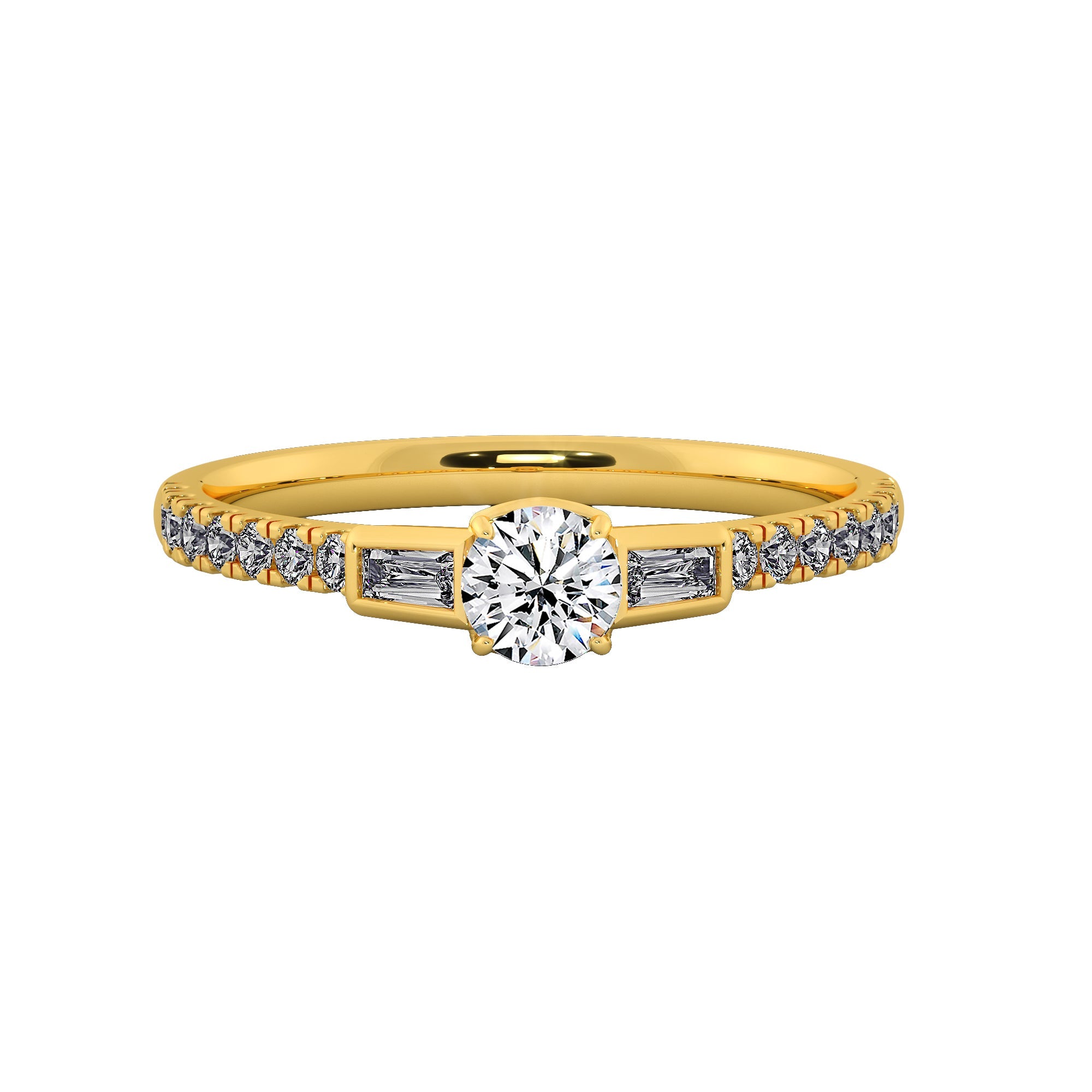 Veyra Lab Grown Diamond Ring – Modern Luxe Engagement Ring