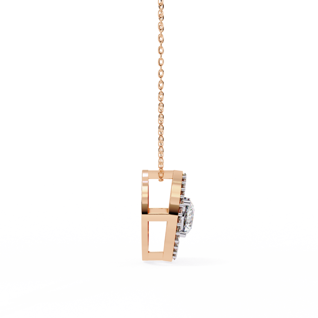 
Sacred Round Diamond Pendant
