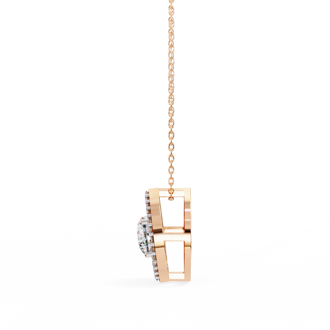 
Sacred Round Diamond Pendant
