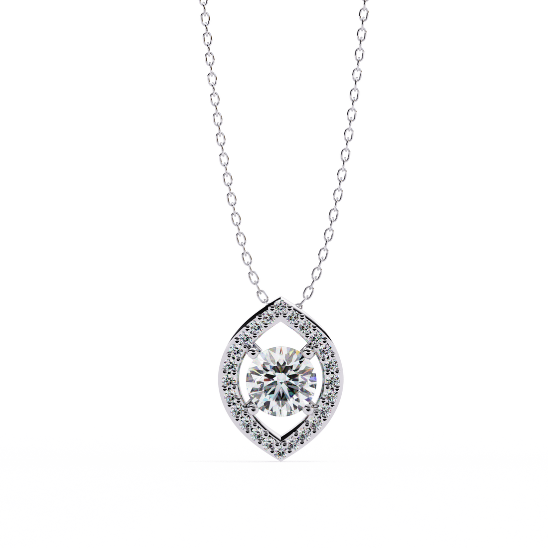 
Sacred Round Diamond Pendant
