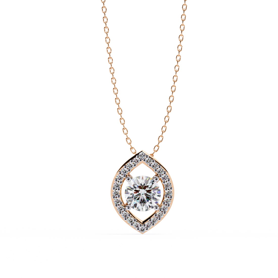 
Sacred Round Diamond Pendant
