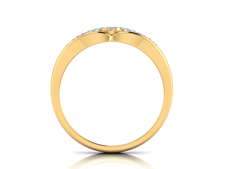 Sandwich Sparkling Diamond Ring 8