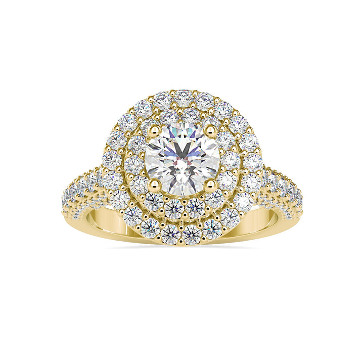 Sensational Halo Diamond Ring