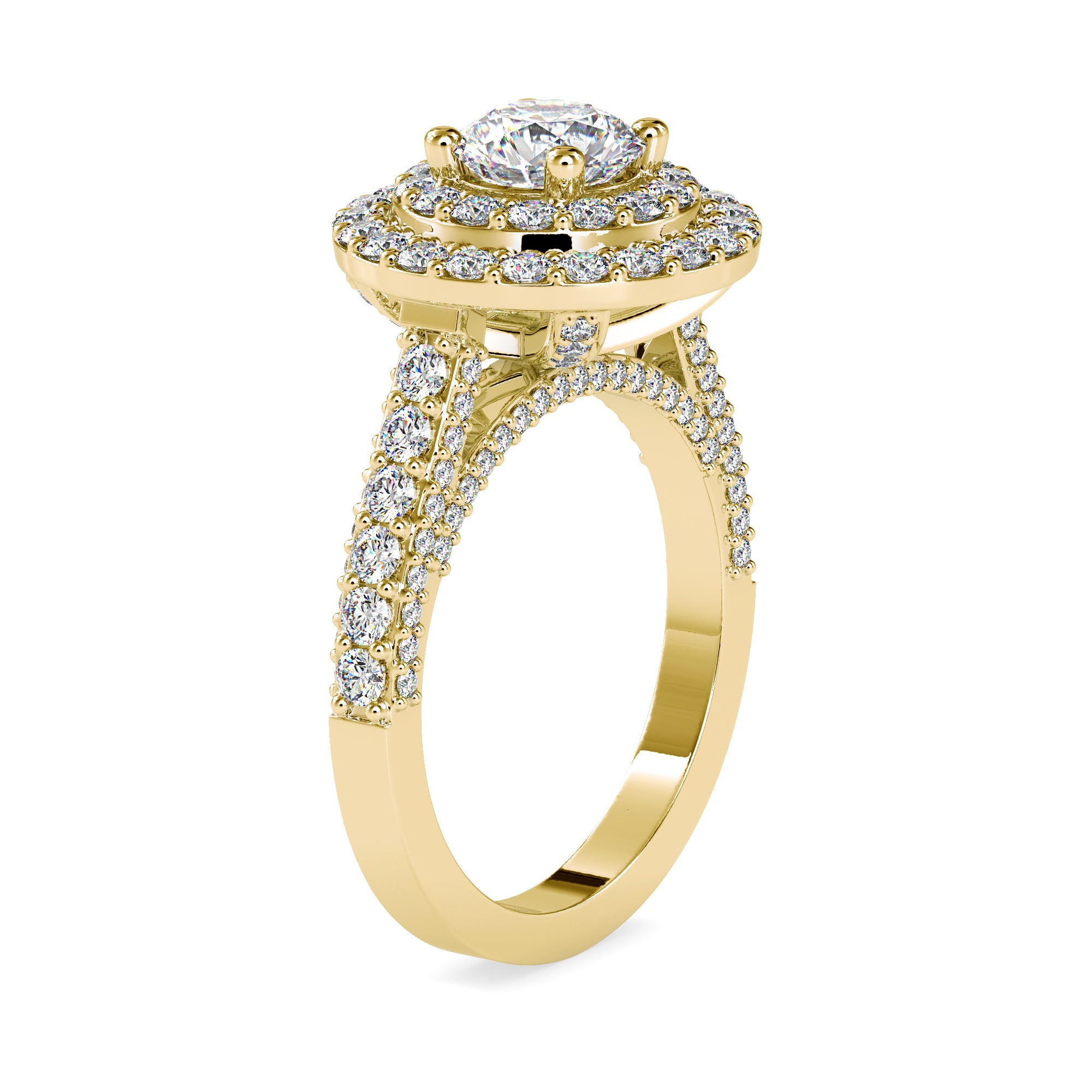 Sensational Halo Diamond Ring 6