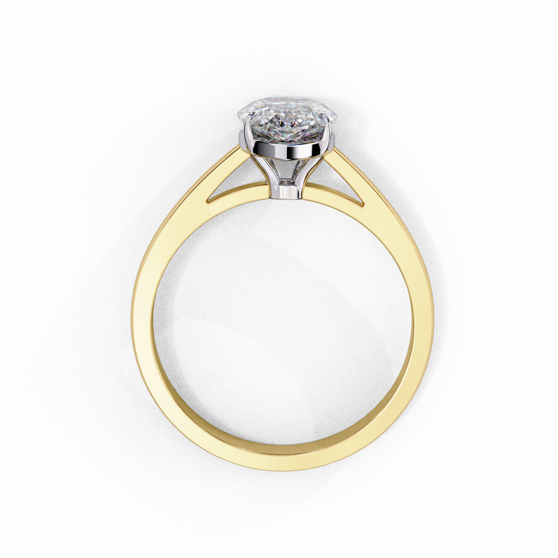 Serene Bloom Solitaire Diamond Ring 7