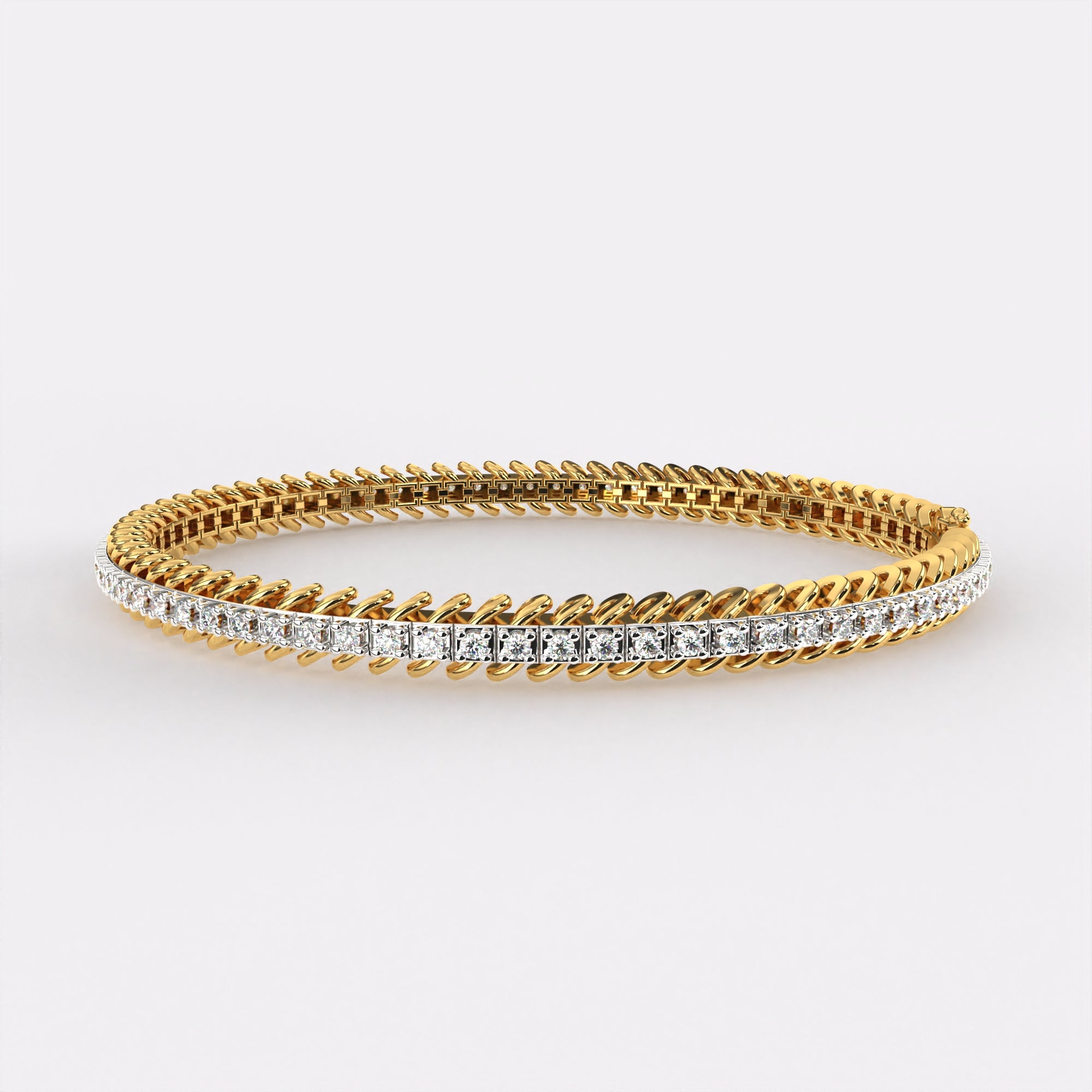 Shimmer Diamond Tennis Bracelet