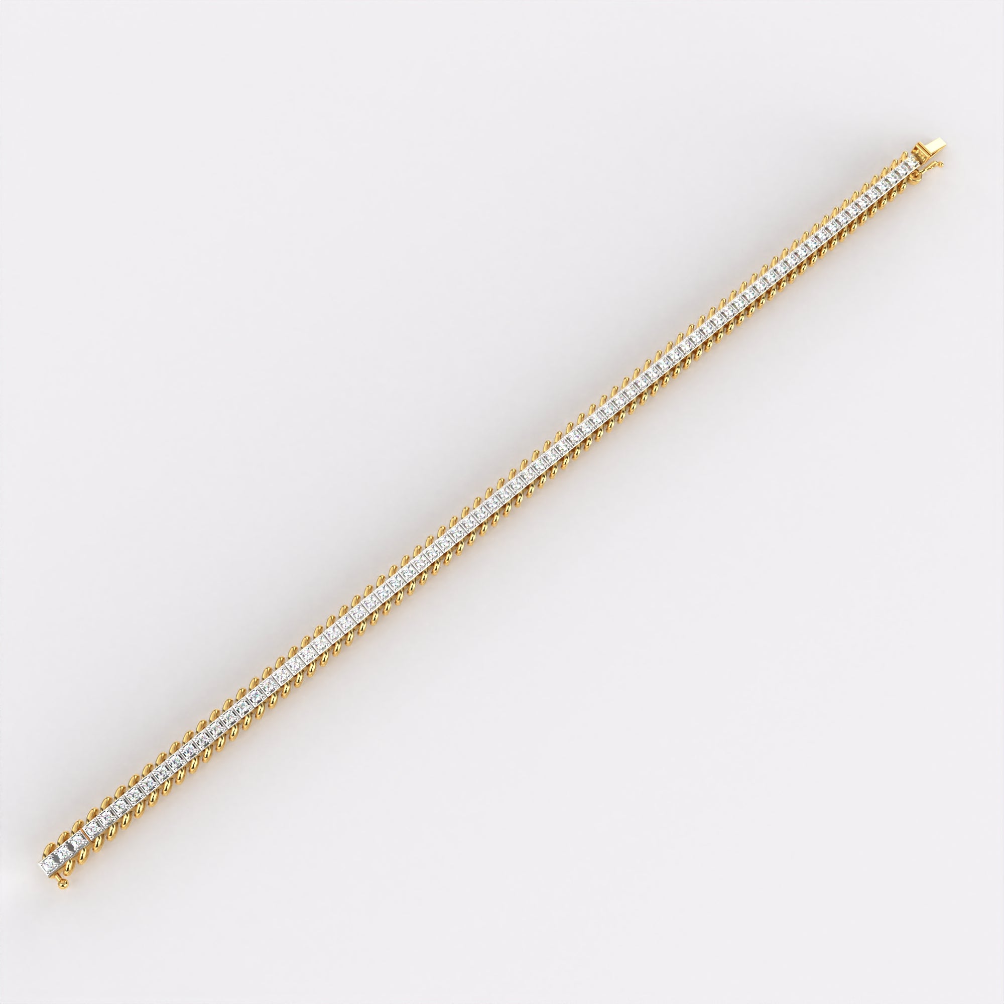 Shimmer Diamond Tennis Bracelet