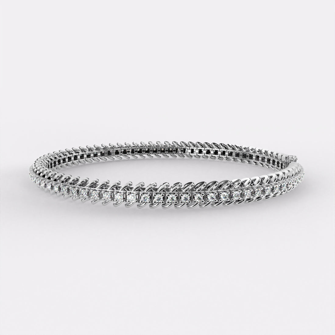 Shimmer Diamond Tennis Bracelet