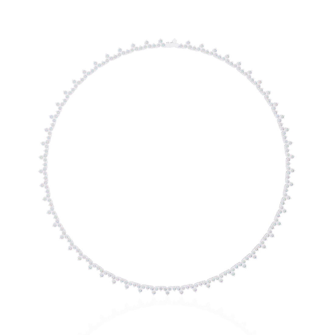 Shimmering Bloom Lab Grown Diamond Necklace(22 inch)