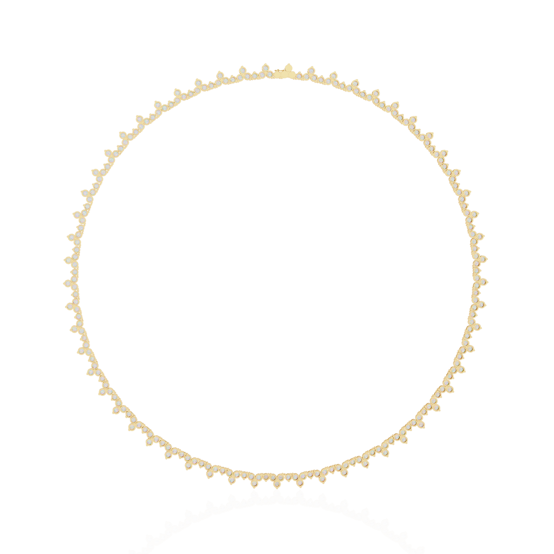 Shimmering Bloom Lab Grown Diamond Necklace(22 inch)