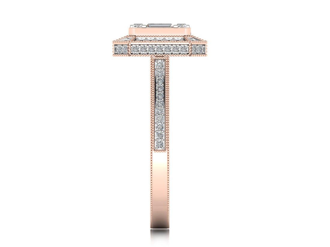 Shimmering Illusion Diamond Ring 7