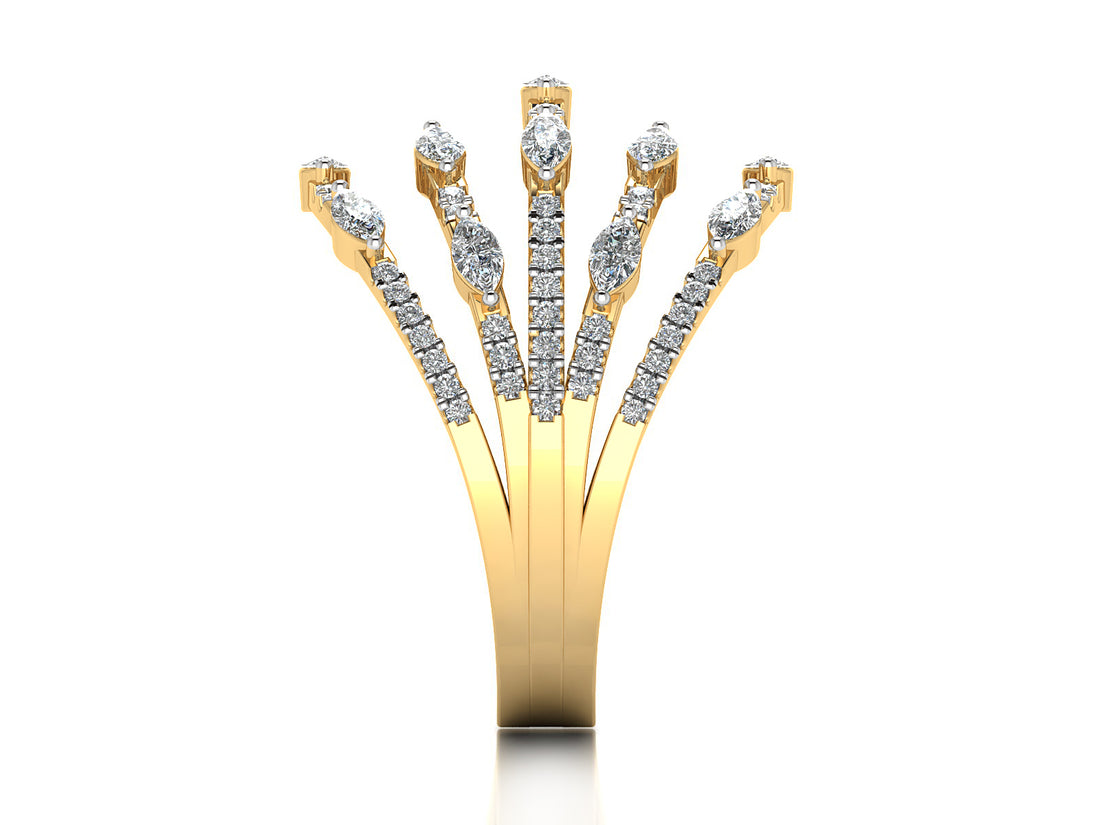 Shimmering Stardust Diamond Ring 3