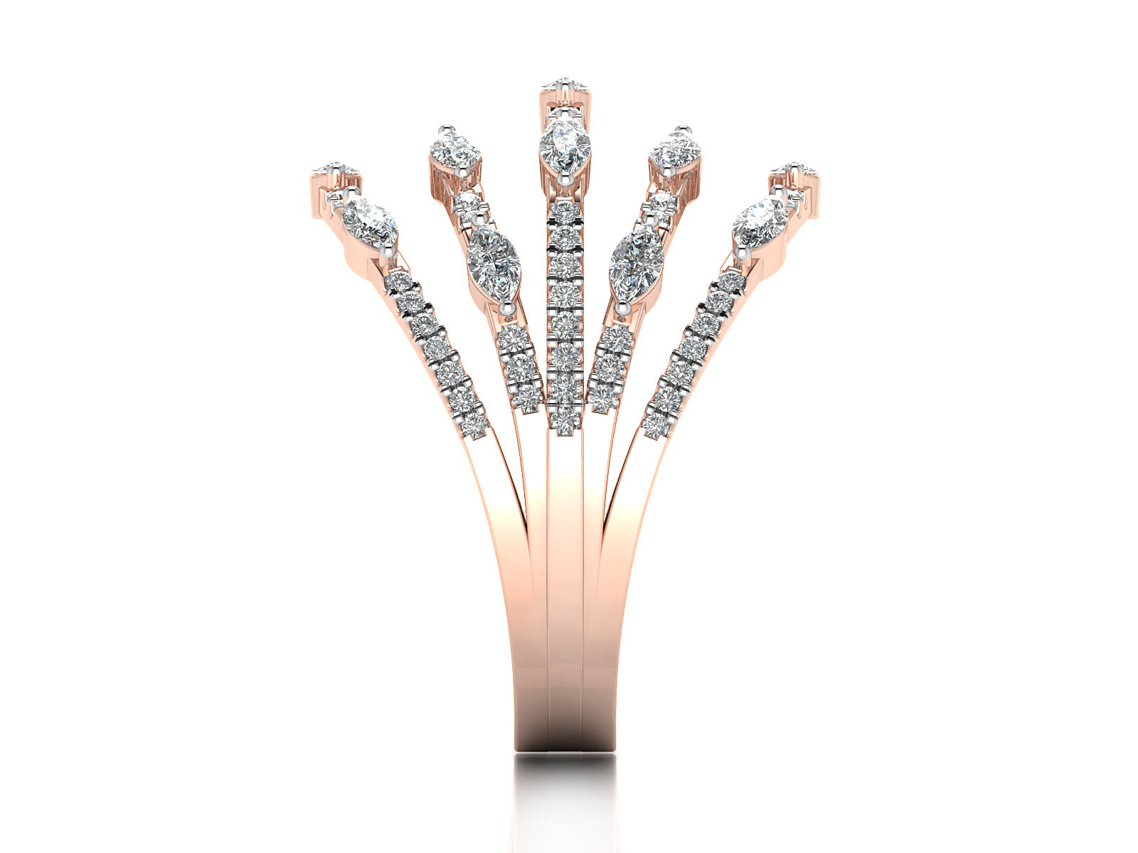 Shimmering Stardust Diamond Ring 7