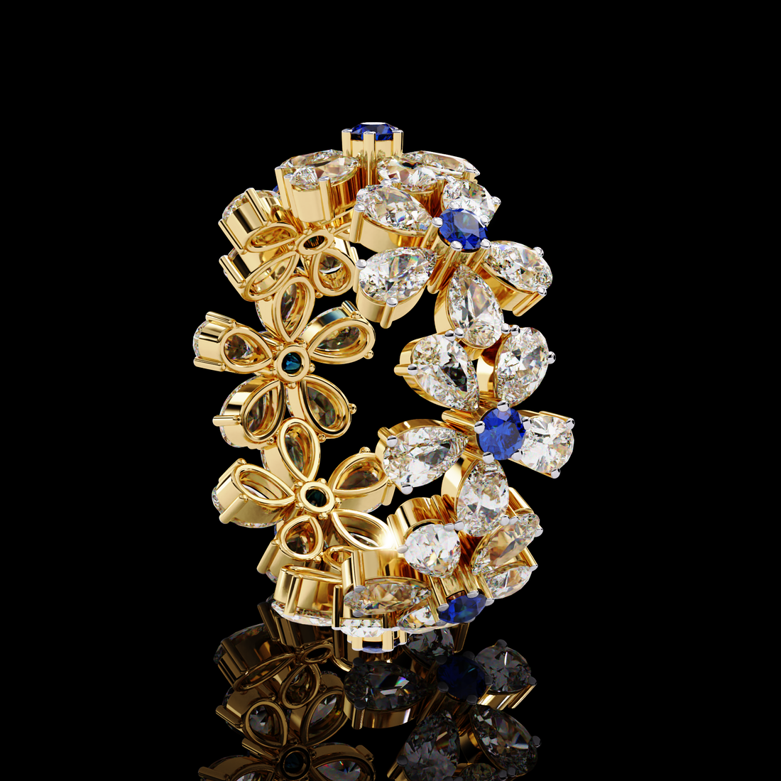 Shop Flawless Diamond Ring Online in India - IceLane