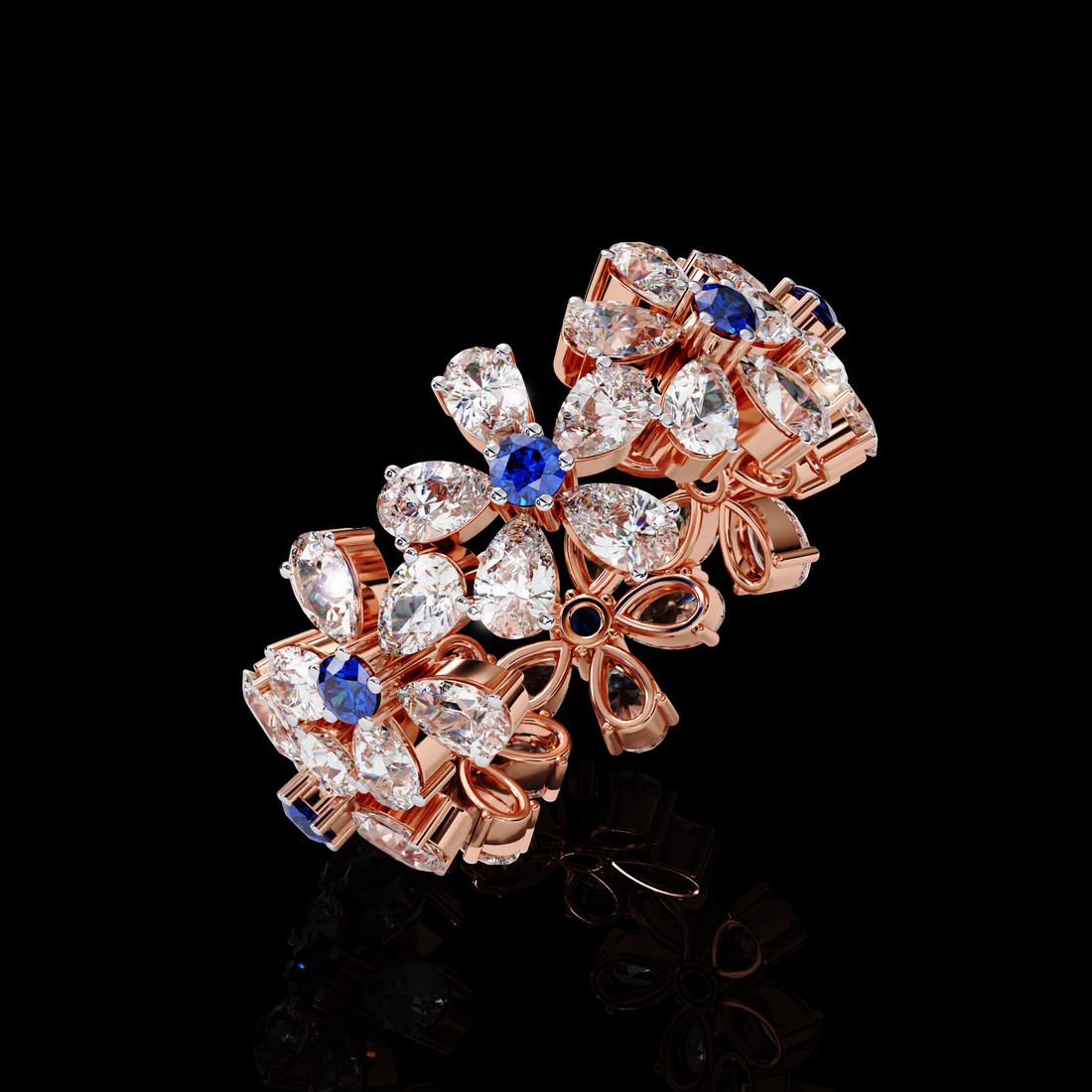 Shop Flawless Diamond Ring Online in India - IceLane