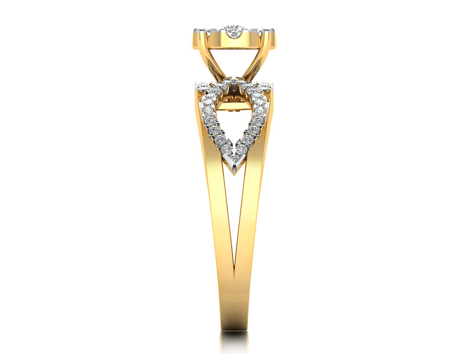 Simple Lusture Diamond Ring 3