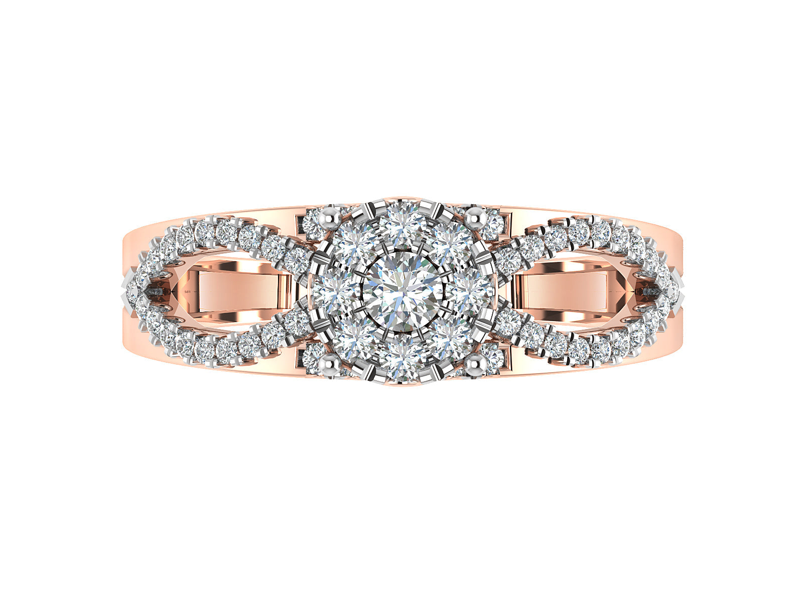 Simple Lusture Diamond Ring 4