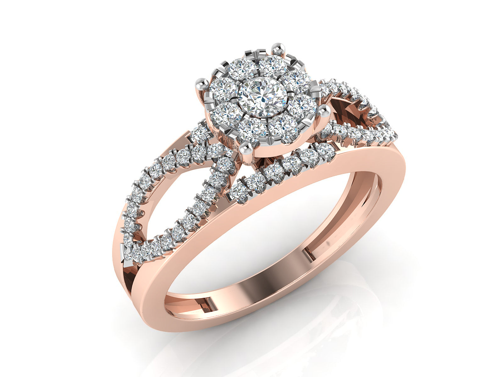 Simple Lusture Diamond Ring 5