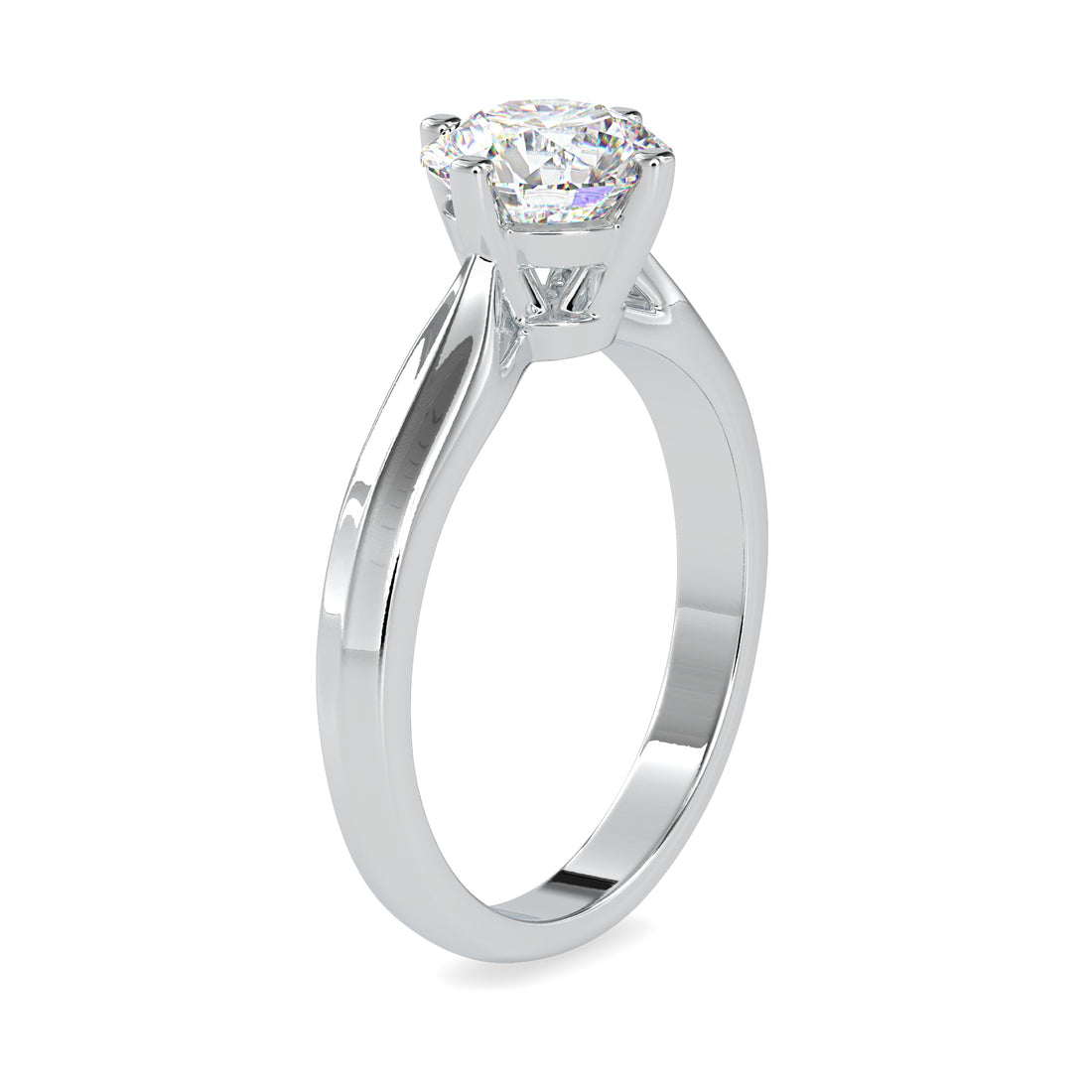 Simple Whisper Diamond Ring 5