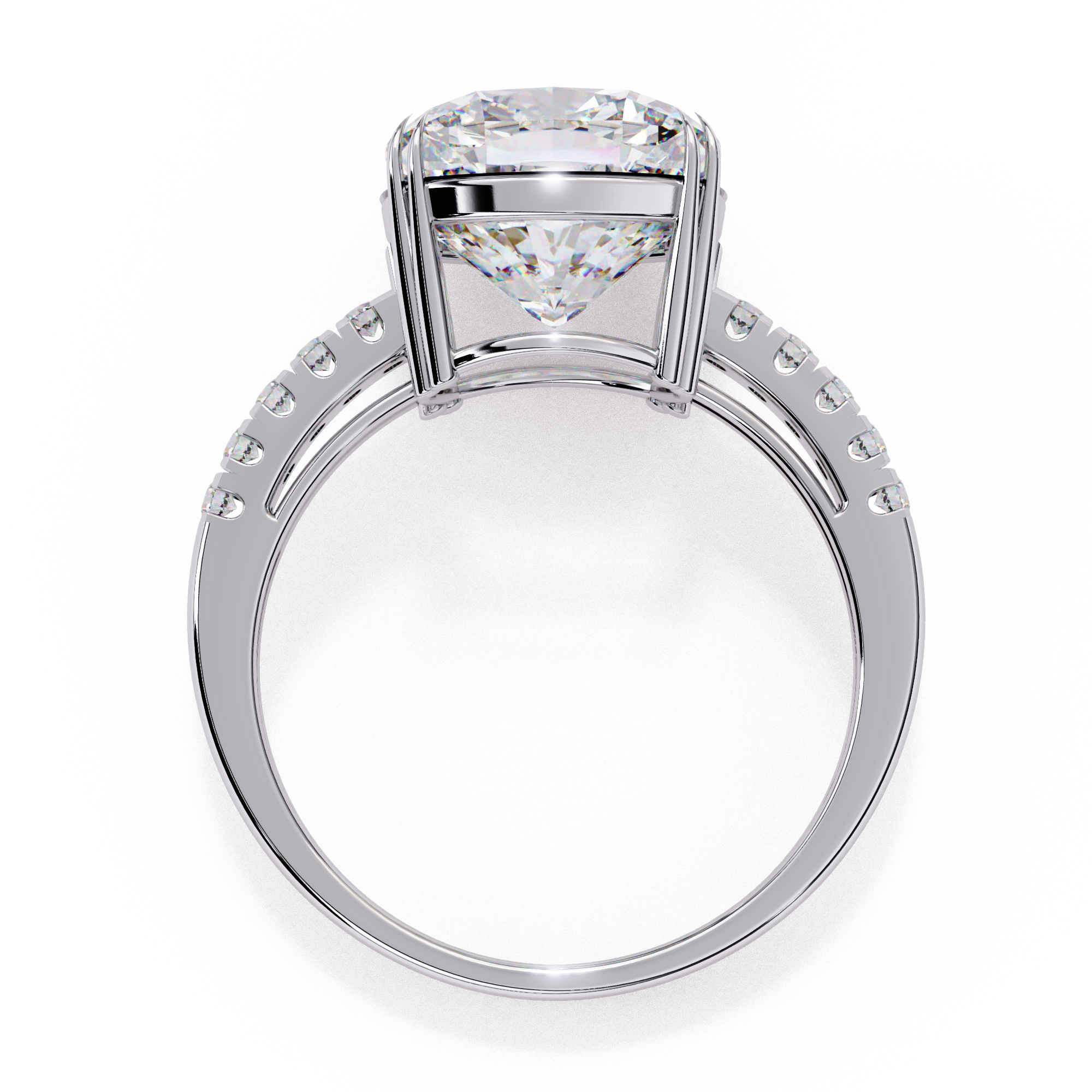 Simply Stunning Round Diamond Ring11
