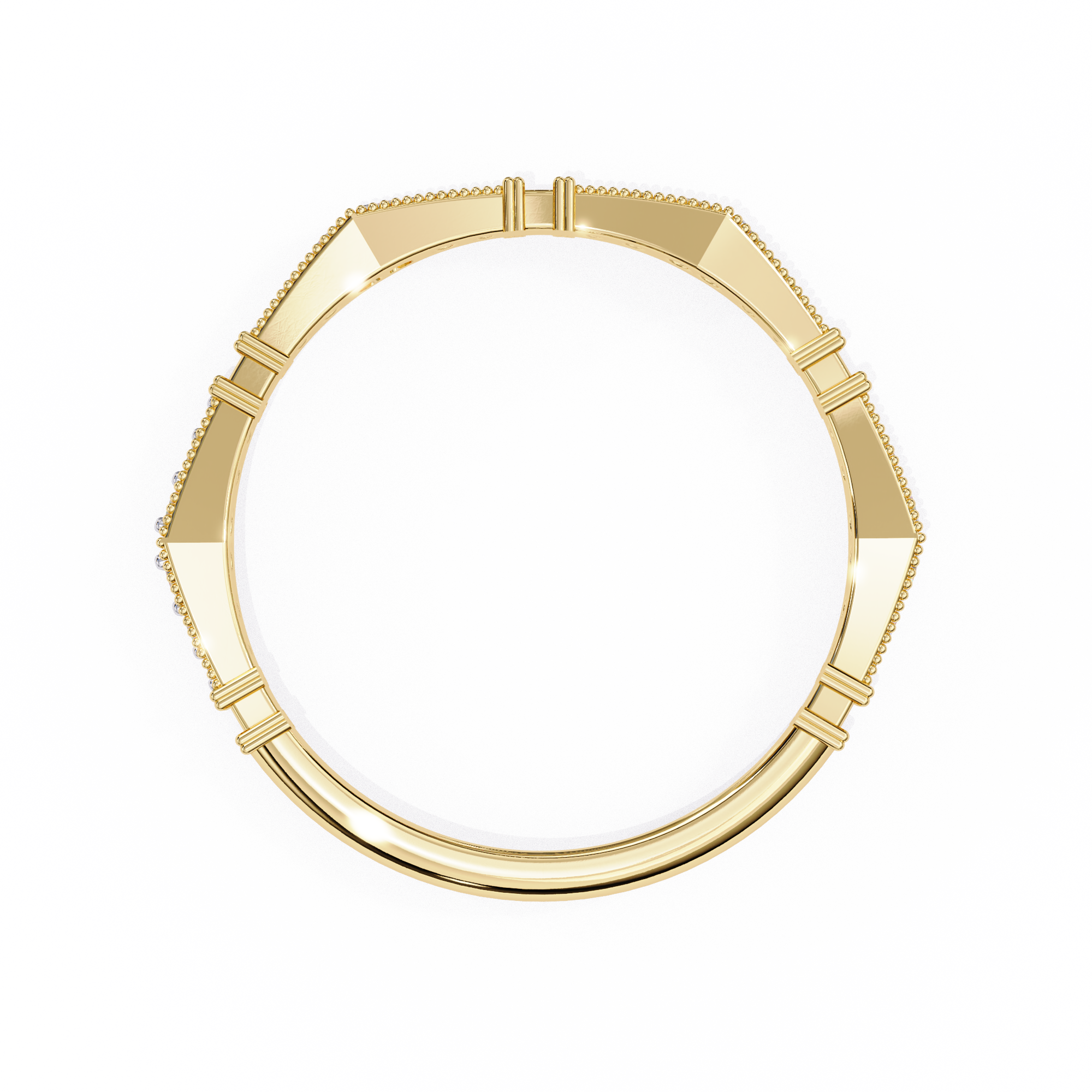 Sleek Shine Diamond Band Ring 5