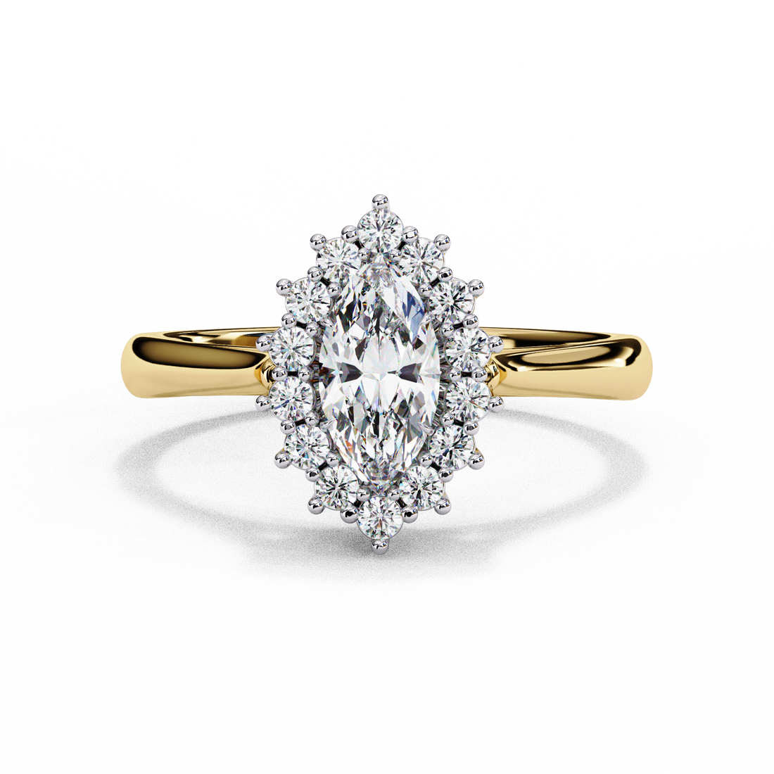 Sleek Soul Sparkler Diamond Ring