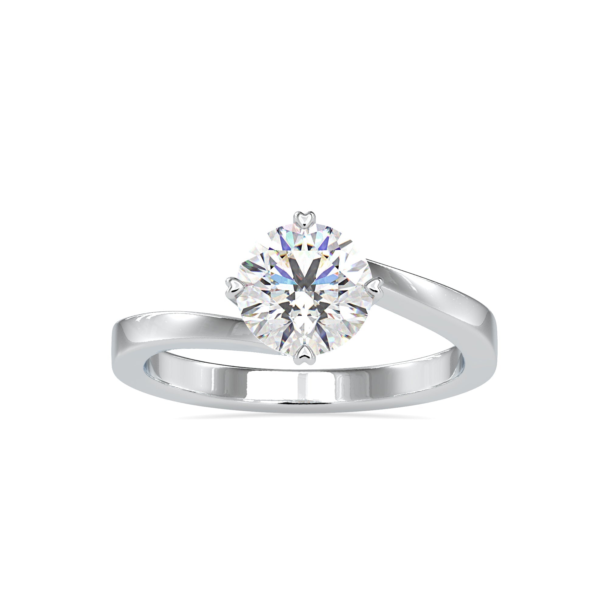 Solitaires in Reuleaux Diamond Ring 4