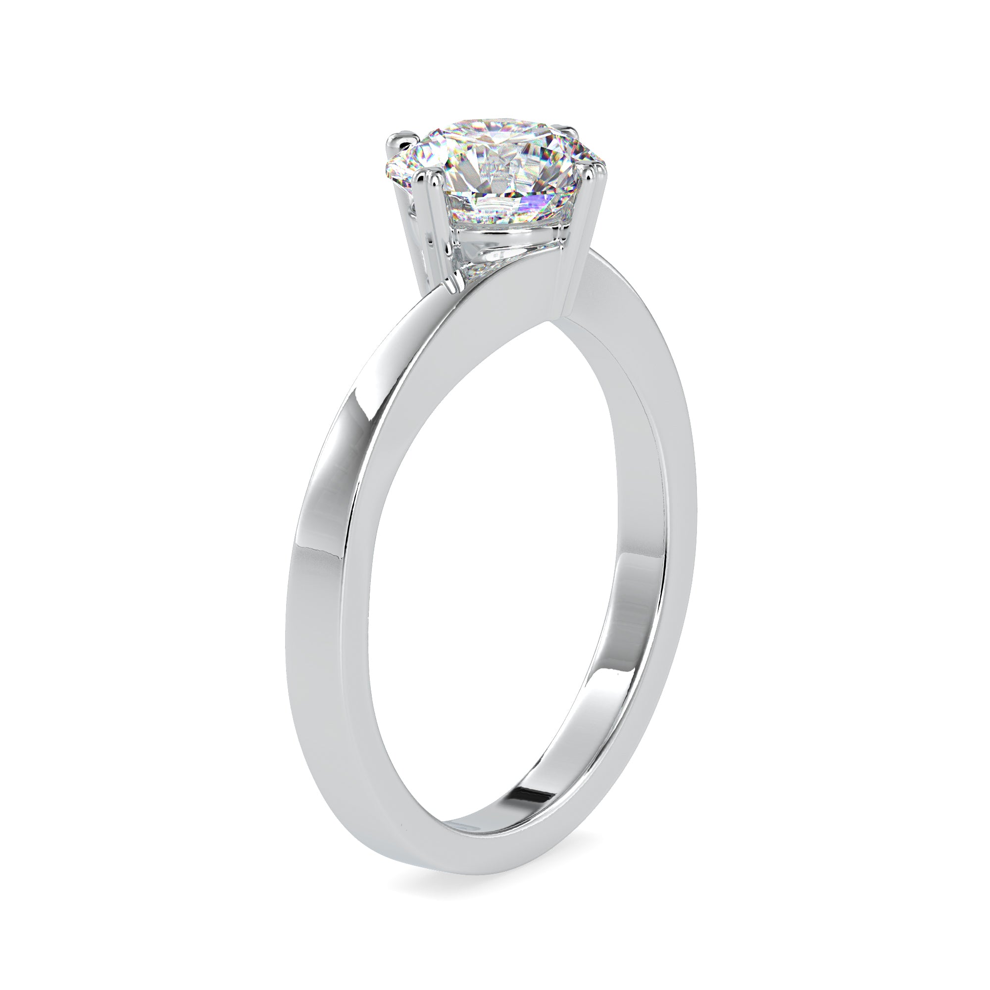 Solitaires in Reuleaux Diamond Ring 5