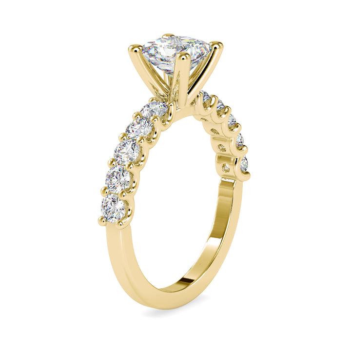 Sparkle Princess Cut Diamond Ring 6