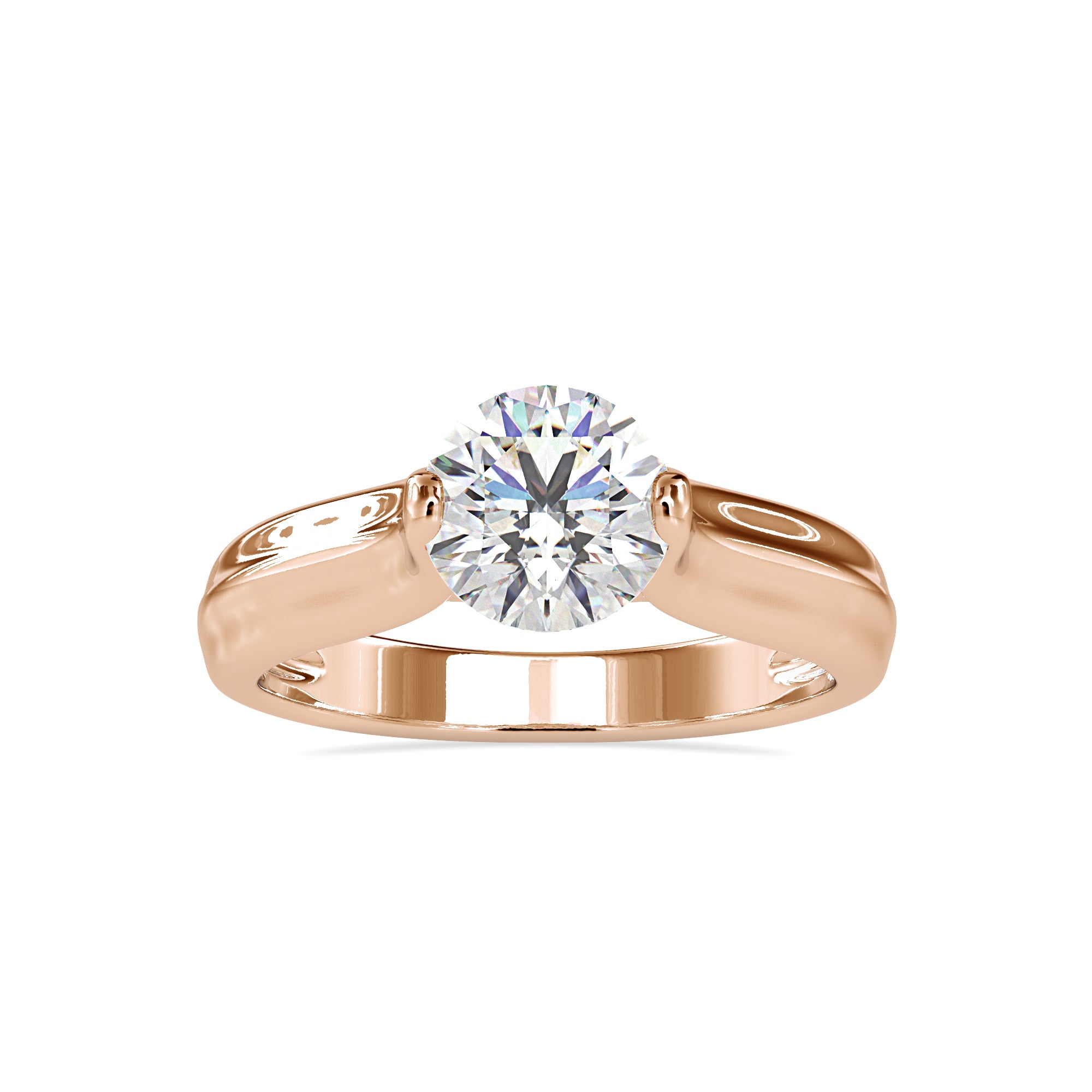 Sparkling Round Diamond Ring 2